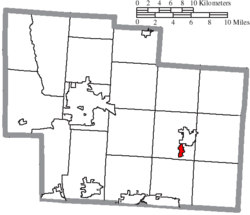 Location of Galena in Delaware County