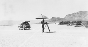 Mapping the North Half of Lovelock One Degree Quadrangle in the Desert Area Near Jungo, Nevada, 1 August 1931f