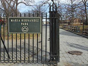 Maria Hernandez Park entrance.jpg
