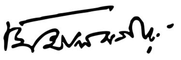Mirza Fakhrul Islam Alamgir Signature