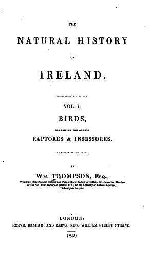 NaturalHistoryIrelandVolume1