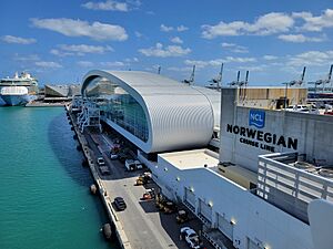 Norwegian Cruise Line (NCL) Terminal B at PortMiami (March 11, 2024) 02