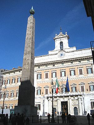 Obelisk of Psamtek II, Horologium Augusti, Rome