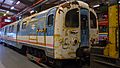 Old Waterloo & City line car at London Transport Museum Acton Depot (8649197945)