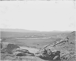 Oregon Trail's Sweetwater River 1870