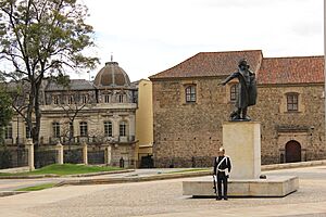 Palacio de Nariño... al fondo, Nariño