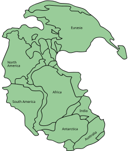 Pangaea continents
