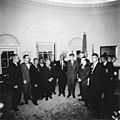 Photograph of Meeting with Leaders of the March on Washington August 28, 1963 - NARA - 194276