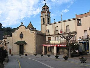 Square in Sant Llorenç Savall