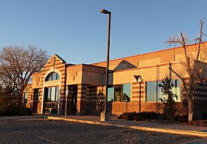 Post office for Window Rock, Arizona, January 2019 (cropped)