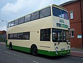 Preserved Blackpool Transport bus 353 (UHG 353Y) 1982 Leyland Atlantean AN68 East Lancs, 2012 Teeside Running Day (3)
