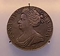 Queen Anne crown coin