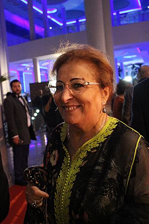 Red carpet of the Carthage Film Festival 2018 Mouna Noureddine 2.jpg