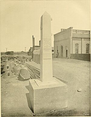 Report of the Boundary commission upon the survey and re-marking of the boundary between the United States and Mexico west of the Rio Grande, 1891-1896 (1898) (14579944767).jpg