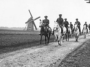 Royal Scots Greys (France WWI) CO and Staff