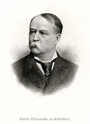 SEWELL, William J (BEP engraved portrait)