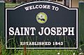 Saint Joseph, LA entrance sign (2013) IMG 7488 1