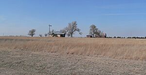 Schwartz farm (Lane Co KS) from SE 2 long