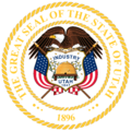 Seal of Utah (alternative, enhanced variant)