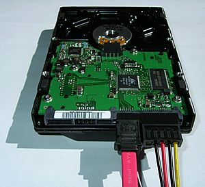 Serial ATA hard disk connected