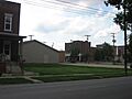 Site of the house at 209-211 S. Ninth Street in Terre Haute