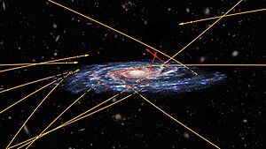 Sprinting stars in the Milky Way ESA400471