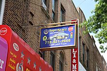 Super Starz Auto Driving School Brooklyn sign