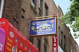 Super Starz Auto Driving School Brooklyn sign