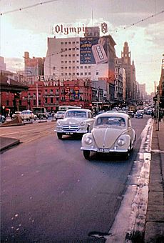 Swanston Street in 1959