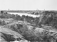 Töölönlahti, Helsinki 1912