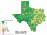 Texas population map2