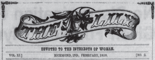 The Lily Masthead - February 1859