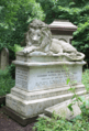 The grave of Frank C. Bostock, Abney Park Cemetery, London