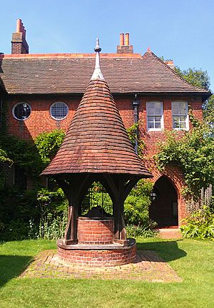 The well at William Morris' Red House