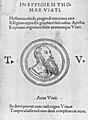Thomas Wyatt, woodcut by Hans Holbein the Younger