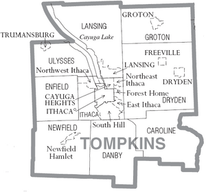 Tompkins County, New York Divisions