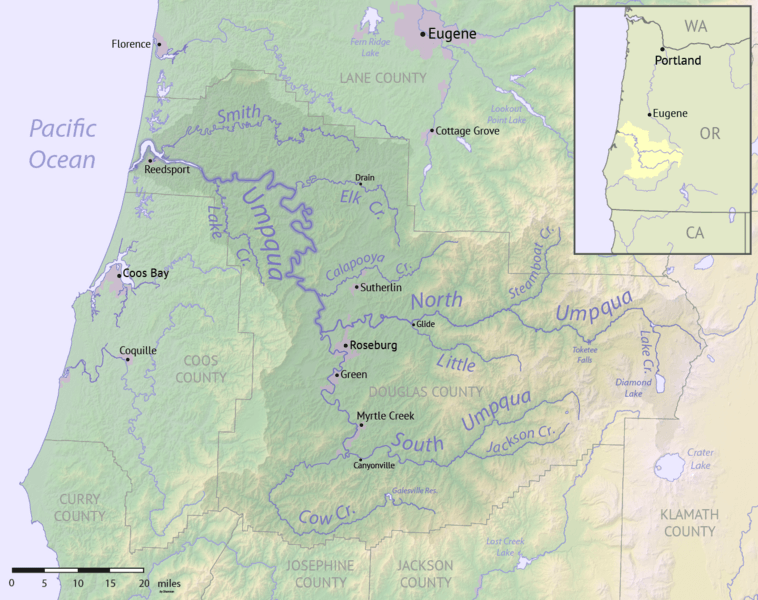 Umpqua River watershed