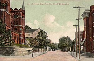 Second Street in 1910