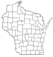 Location of Westboro, Wisconsin
