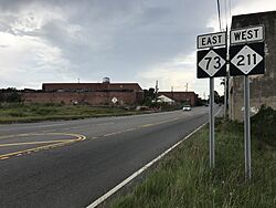 Former Stanley furniture plant before being razed