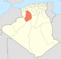Algeria 32 Wilaya locator map-2009
