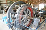 Allis-Chalmers electric generator DCAPC August 2008 show