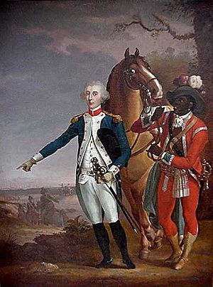 Armistead and Lafayette by Jean Baptiste Le Paon 1783