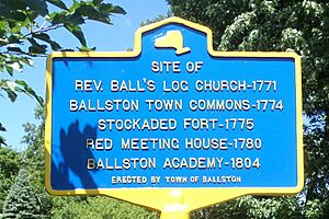 Ball's Church marker