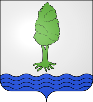 Blason de la ville d'Aspach-le-Bas (68)