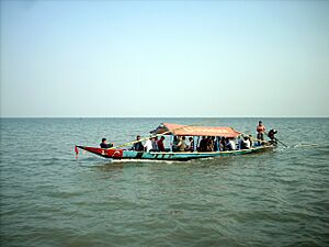 Boat ride on Chilika Lake, Balugaon, Odisha, India