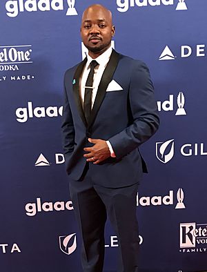 Photo of Smith at 2018 GLAAD Media Awards in NYC