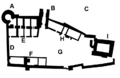 Brough Castle plan