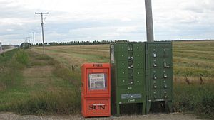 Canadian rural mailboxes