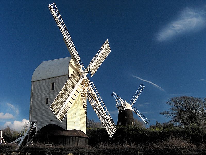 Clayton Windmills, Sussex
